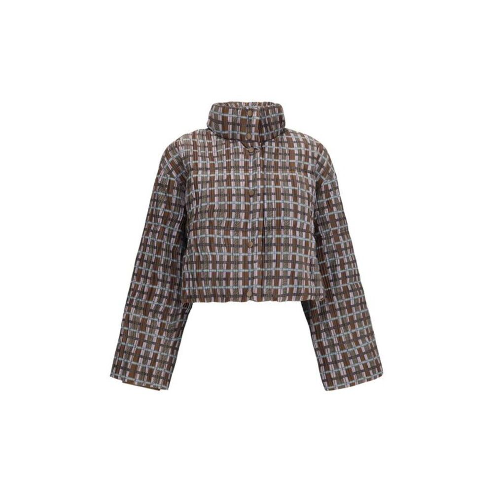 Gongdid Design Brown Goose Down Full-Length Women's Jacket